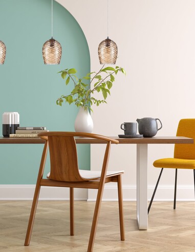 NETA4 - Interior Wine Glass Shade Segmented NETA4
