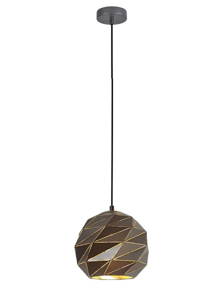 ORIGAMI4 - Interior Large Dome Carved Iron ORIGAMI4