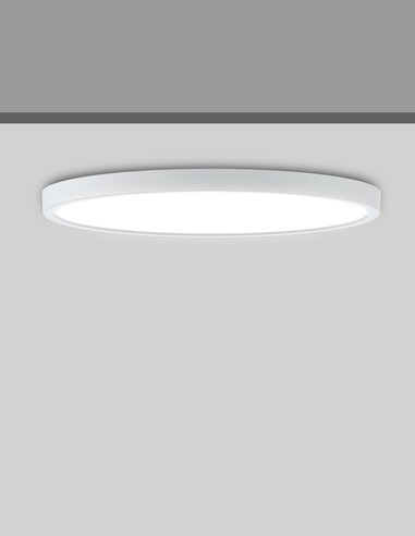 OYSTRI2 - LED Slim Tri-CCT Dimmable Oyster Lights OYSTRI2