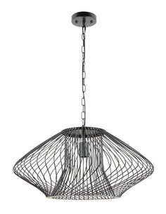 PARRILLA4 - Interior Oval Cage Iron Pendant Lights OD600mm PARRILLA4