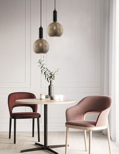 PELOTA2 - Modern Interior Wine Glass Segmented PELOTA2