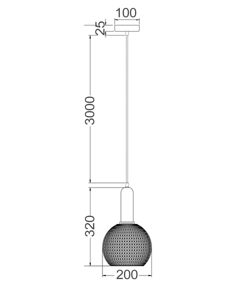 PELOTA2 - Modern Interior Wine Glass Segmented PELOTA2