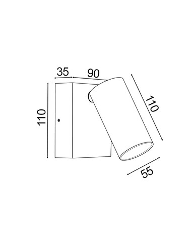 SEC05 - Surface Mounted LED Tri-CCT Single SEC05