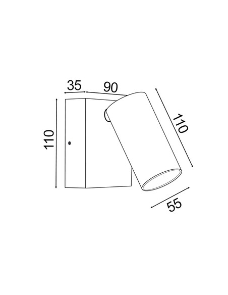 SEC05 - Surface Mounted LED Tri-CCT Single SEC05
