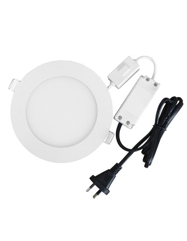 LED Dimmable Ultra Slim Tri-CCT Recessed Downlights (Round)