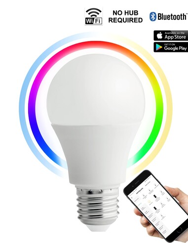SMTGLS2 - SMTGLS LED Smart Dimmable Tri-CCT+RGB SMTGLS2