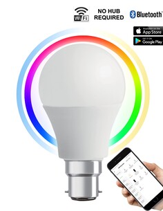 SMTGLS2 - SMTGLS LED Smart Dimmable Tri-CCT+RGB GLS Globes SMTGLS2 2