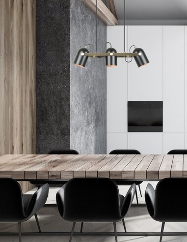TAZZA1 - Interior Ellipse Shade with Antique TAZZA1