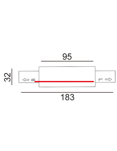 TRK1BL1M - 3 Wire 1 Circuit Universal Tracks, TRK1BL1M