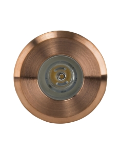 Mini Recessed In-ground/Step Light Copper FaceHV2892W-CP