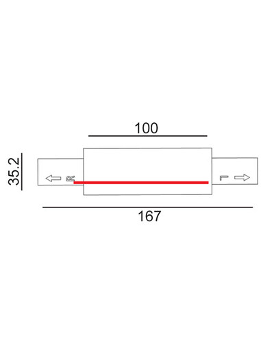 TRK3BLCON3R - 4 Wire 3 Circuit Universal Tracks, TRK3BLCON3R