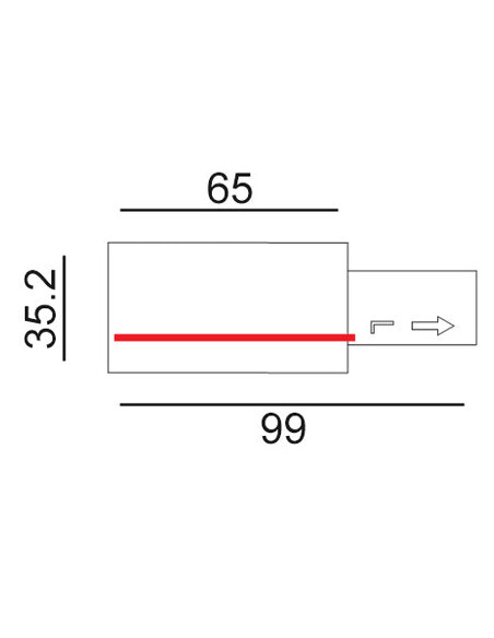 TRK3BLCON4L1 - 4 Wire 3 Circuit Universal Tracks, TRK3BLCON4L1