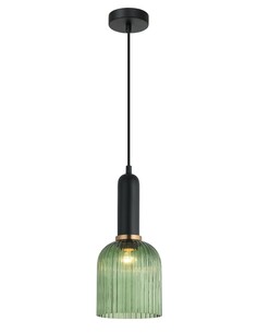 VINTAJ11 - Retro Interior Ellipse Shape Ribbed Glass VINTAJ11