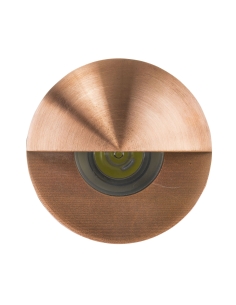 Mini Recessed Step Light with Eyelid Copper FaceHV2891C-CP