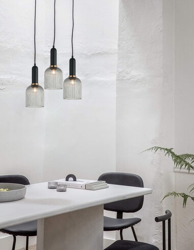 VINTAJ7 - Retro Interior Ellipse Shape Ribbed VINTAJ7