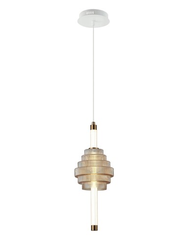 Interior LED Tri-CCT Spinning Top Pendant Lights IP20 - Amber