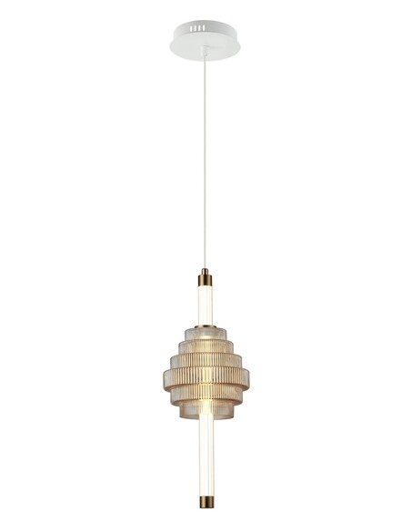 WAND1 - Interior LED Tri-CCT Spinning Top Pendant Lights IP20 - Amber