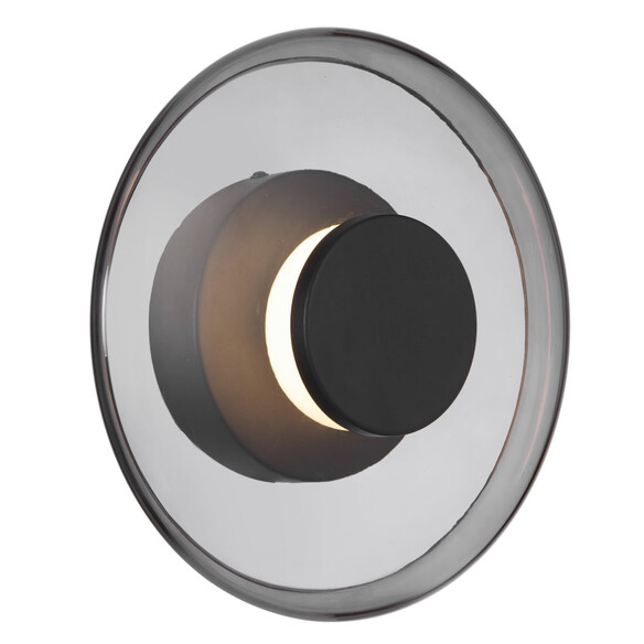 AMITY WB25-BKSM - AMITY WALL LIGHT - Smoke