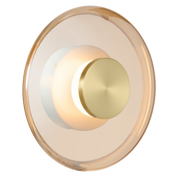 AMITY WB25-BRSAM - AMITY WALL LIGHT - Amber