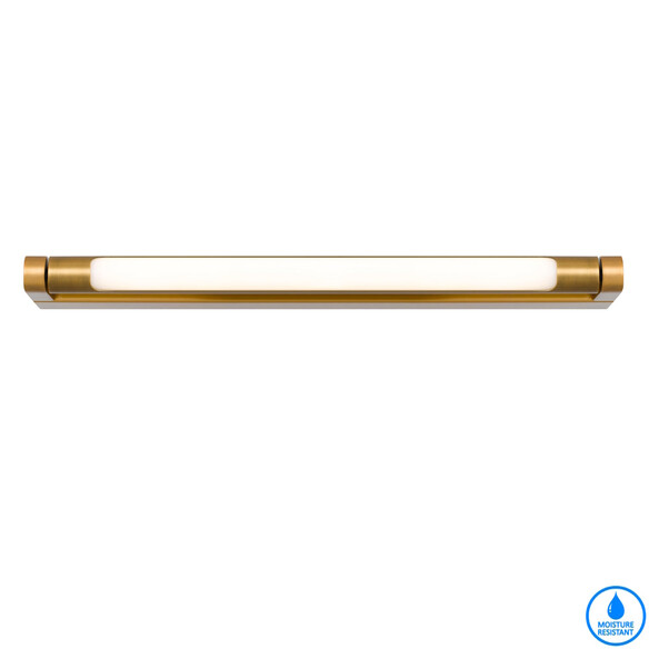 ARVIN WB40-AG3C - ARVIN 40 VANITY WALL LIGHT - ANTIQUE GOLD