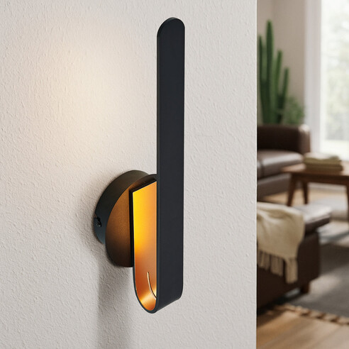 ATALA WB40-BKGD - ATALA 40 WALL LIGHT - BLACKATALA WB40-BKGD