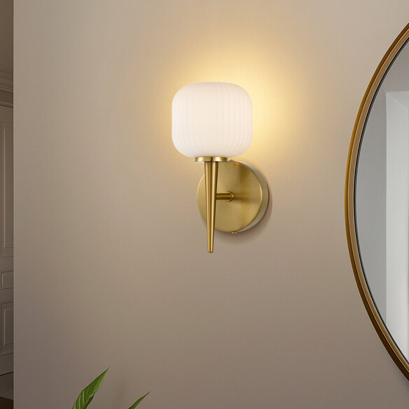 BOBO WB1-AGOM - BOBO 1 WALL LIGHT - ANTIQUE GOLDBOBO WB1-AGOM