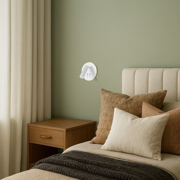 ESRA WB-WH - ESRA WALL LIGHT - WHITEESRA WB-WH