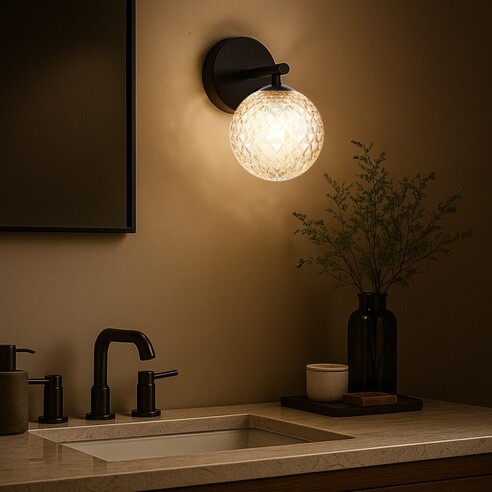 FELTON WB1-BKAMT - FELTON 1 LIGHT WALL LIGHT FELTON WB1-BKAMT