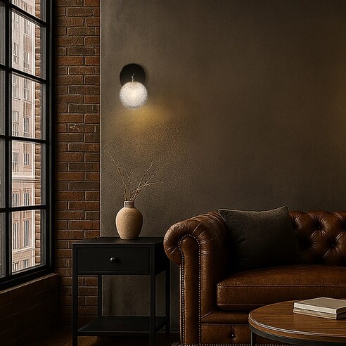 FELTON WB1-BKSMT - FELTON 1 LIGHT WALL LIGHT FELTON WB1-BKSMT