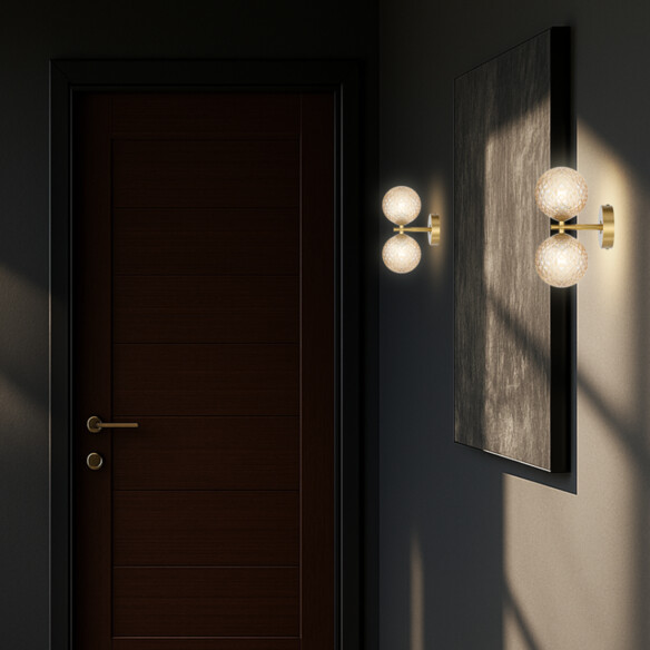 FELTON WB2-AGAMT - FELTON 2 LIGHT WALL LIGHT FELTON WB2-AGAMT