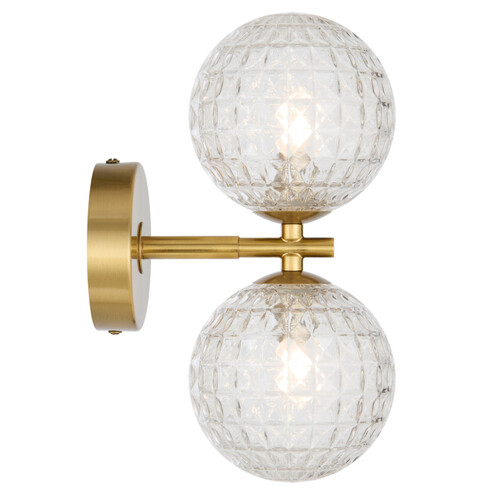 FELTON WB2-AGCLP - FELTON 2 LIGHT WALL LIGHT FELTON WB2-AGCLP