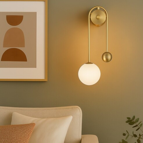 FELTON WBA-AGOM - FELTON ARM WALL LIGHT ANTIQUE FELTON WBA-AGOM