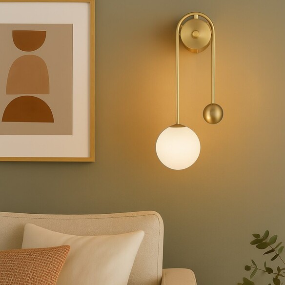 FELTON WBA-AGOM - FELTON ARM WALL LIGHT ANTIQUE FELTON WBA-AGOM