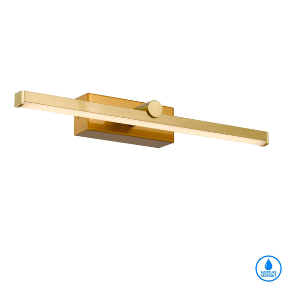 FOLEY WB40-AG3C - FOLEY 40 VANITY WALL LIGHT - ANTIQUE GOLD