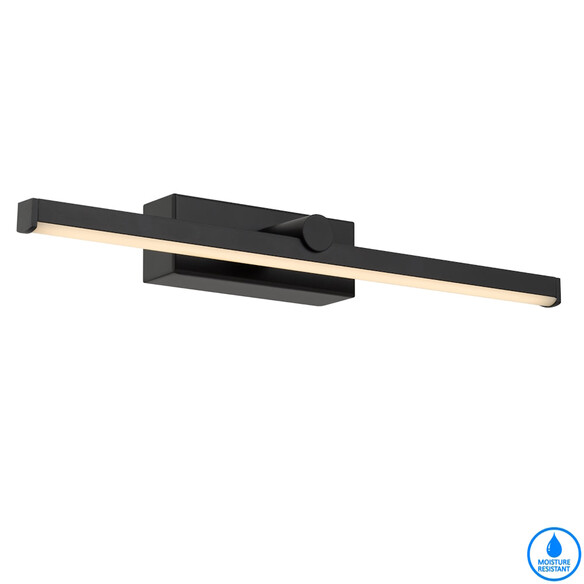 FOLEY WB40-BK3C - FOLEY 40 VANITY WALL LIGHT - BLACK