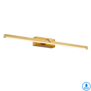FOLEY WB60-AG3C - FOLEY 60 VANITY WALL LIGHT - ANTIQUE GOLDFOLEY WB60-AG3C