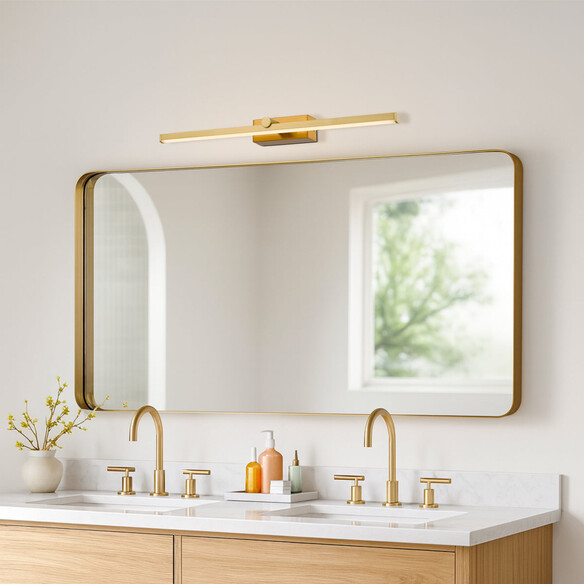 FOLEY WB60-AG3C - FOLEY 60 VANITY WALL LIGHT - FOLEY WB60-AG3C