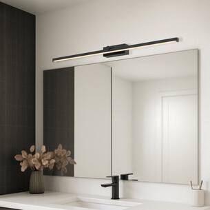 FOLEY WB80-BK3C - FOLEY 80 VANITY WALL LIGHT - BLACKFOLEY WB80-BK3C 2