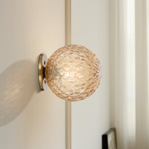 GASTON WB-AGAMT - GASTON WALL LIGHT ANTIQUE GOLD - Amber GASTON WB-AGAMT 2