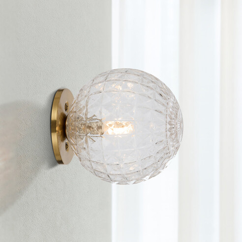 GASTON WB-AGCLP - GASTON WALL LIGHT ANTIQUE GOLD GASTON WB-AGCLP