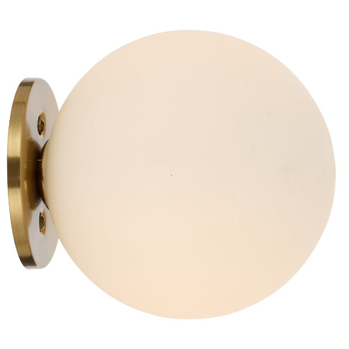 GASTON WB-AGOM - GASTON WALL LIGHT ANTIQUE GOLD - Opal Matt