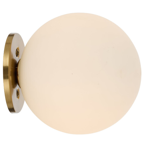GASTON WB-AGOM - GASTON WALL LIGHT ANTIQUE GOLD - Opal Matt