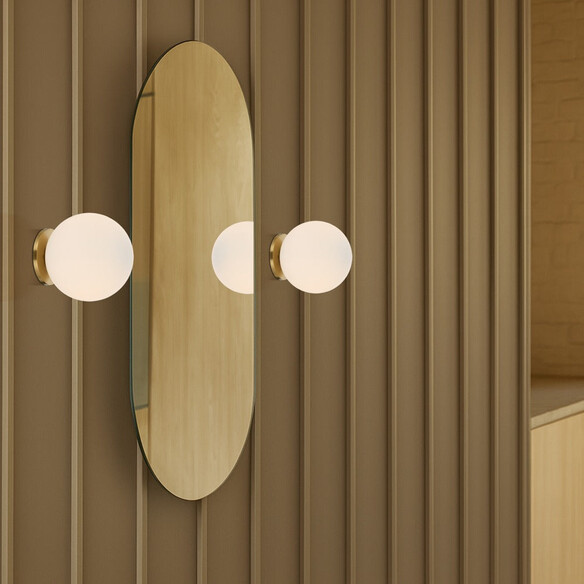 GASTON WB-AGOM - GASTON WALL LIGHT ANTIQUE GOLD - GASTON WB-AGOM