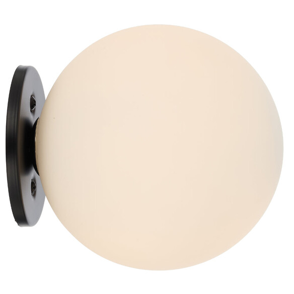 GASTON WB-BKOM - GASTON WALL LIGHT BLACK - Opal Matt