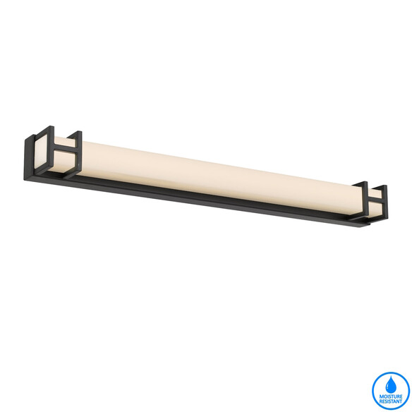 GILSON WB60-BK3C - GILSON 60 VANITY WALL LIGHT - BLACK
