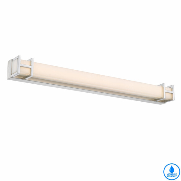 GILSON WB60-CH3C - GILSON 60 VANITY WALL LIGHT - CHROME