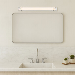 GILSON WB60-CH3C - GILSON 60 VANITY WALL LIGHT - CHROMEGILSON WB60-CH3C 2
