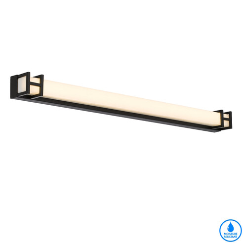 GILSON WB80-BK3C - GILSON 80 VANITY WALL LIGHT - BLACK