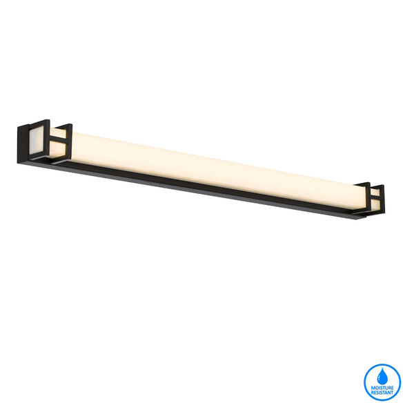 GILSON WB80-BK3C - GILSON 80 VANITY WALL LIGHT - BLACK