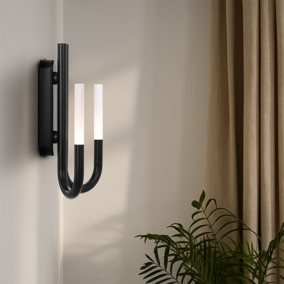 JOSHUA WB-BK - JOSHUA WALL LIGHT - BLACKJOSHUA WB-BK
